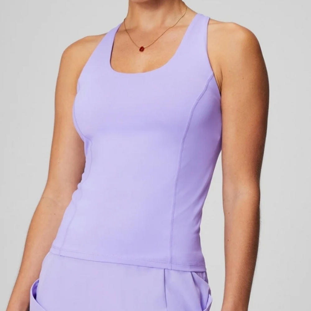 LIKE NEW Fabletics Boost Built-In Bra Tank - Picture 4 of 4